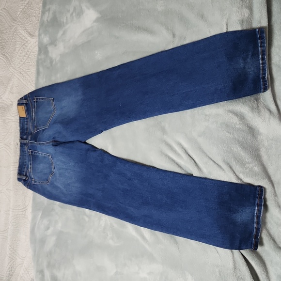 Girls size 4 Straight Legged blue jeans by R1893 - Picture 3 of 3
